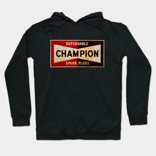 Champion spark plug sign Hoodie